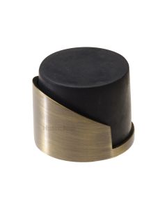 Heritage Brass Antique Brass Round Floor Mounted Door Stop  | V1087-AT
