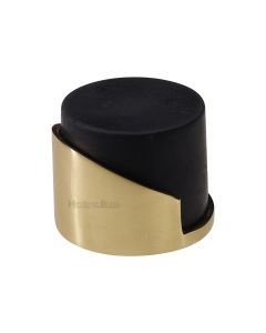 Heritage Brass Polished Brass Round Floor Mounted Door Stop  | V1087-PB