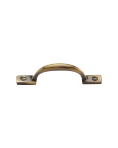 Heritage Brass Antique Brass Russell Cabinet Pull Handle 102mm