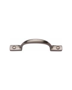 Heritage Brass Satin Nickel Russell Cabinet Pull Handle 102mm