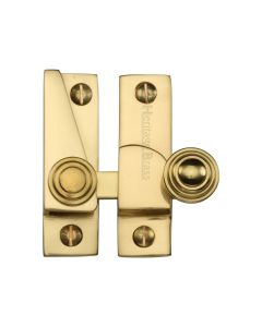 Heritage Brass Unlacquered Brass Sash Fastener - V1104