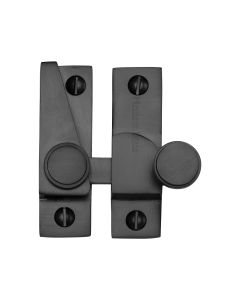 Heritage Brass Matt Black Sash Fastener - V1106