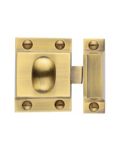 Heritage Brass Antique Brass Oval Turn Cupboard Latch