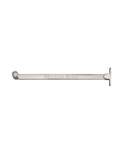 Heritage Brass Polished Nickel Finish Roller Arm - 254mm