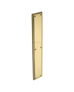 Heritage Brass Polished Brass Heritage Brass Fingerplate 15mm