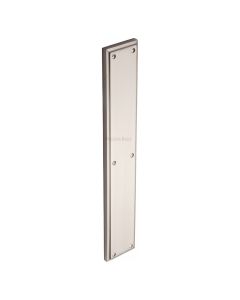 Heritage Brass Satin Nickel Heritage Brass Fingerplate 15mm