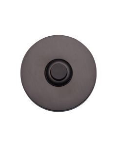 Heritage Brass Matt Bronze Round Bell Push