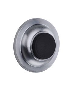 Heritage Brass Satin Chrome Wall Mounted Door Stop | V1194-SC