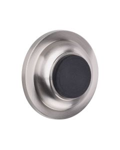 Heritage Brass Satin Nickel Wall Mounted Door Stop | V1194-SN