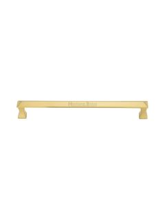 Heritage Brass Satin Brass Avon Door Pull Handle on Plate 500mm