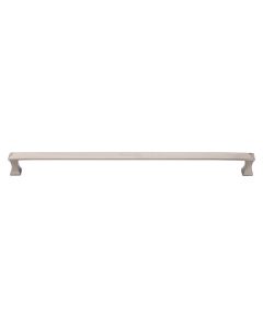 Heritage Brass Satin Nickel Avon Door Pull Handle 390mm