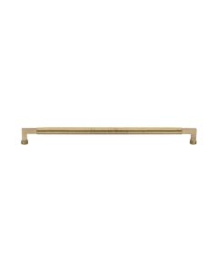 Heritage Brass Satin Brass 330mm Bauhaus Hammered Pull Handle  |  V1317 330-SB