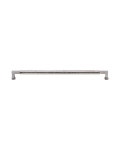 Heritage Brass Satin Nickel 330mm Bauhaus Hammered Pull Handle  |  V1317 330-SN