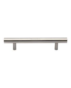 Heritage Brass Satin Nickel Bar Door Pull Handle 305mm