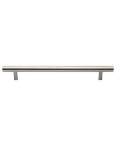 Heritage Brass Satin Nickel Bar Door Pull Handle 457mm