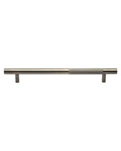 Heritage Brass Antique Brass Knurled Bar Door Pull Handle 457mm