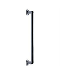 Heritage Brass Polished Chrome Traditional Large Pull Handle 482mm