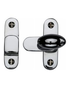 Heritage Brass Polished Chrome Hook and Plate Fastener