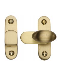 Heritage Brass Satin Brass Hook and Plate Fastener