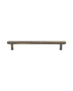 Heritage Brass Antique Brass Step Cabinet Pull Handle 160mm