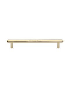 Heritage Brass Polished Brass Step Cabinet Pull Handle 160mm