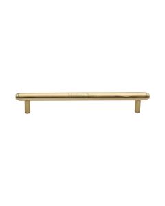 Heritage Brass Satin Brass Step Cabinet Pull Handle 160mm