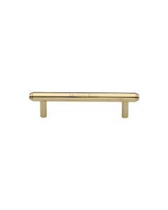 Heritage Brass Polished Brass Step Cabinet Pull Handle 96mm