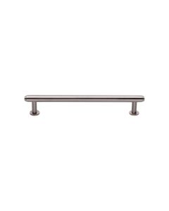 Heritage Brass Satin Nickel Step Cabinet Pull Handle with Rose 16mm