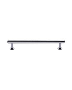 Heritage Brass Polished Chrome Step Cabinet Pull Handle with Rose 16mm