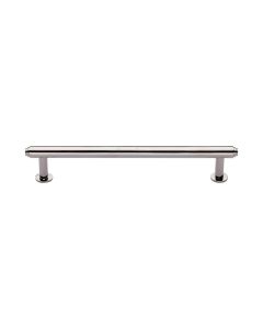 Heritage Brass Polished Nickel Finish Step Cabinet Pull Handle with Rose 16mm