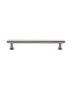 Heritage Brass Satin Nickel Step Cabinet Pull Handle with Rose 16mm
