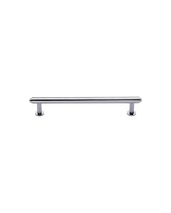 Heritage Brass Polished Chrome Step Cabinet Pull Handle with Rose 16mm