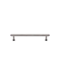 Heritage Brass Polished Nickel Finish Step Cabinet Pull Handle with Rose 16mm