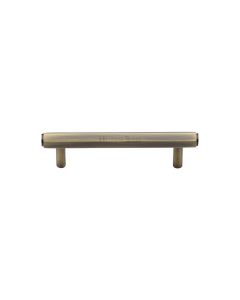 Heritage Brass Antique Brass Hexagon Profile Cabinet Pull Handle 96mm