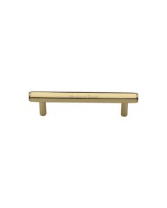 Heritage Brass Polished Brass Hexagon Profile Cabinet Pull Handle 96mm