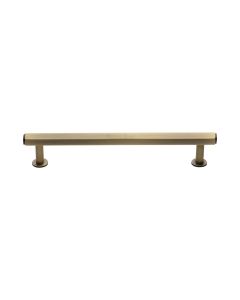 Heritage Brass Antique Brass Hexagon Cabinet Pull Handle with Rose 16mm