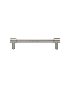 Heritage Brass Satin Nickel Phoenix Cabinet Pull Handle 128mm