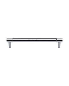 Heritage Brass Polished Chrome Phoenix Cabinet Pull Handle 160mm