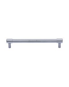 Heritage Brass Satin Chrome Phoenix Cabinet Pull Handle 160mm