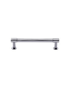 Heritage Brass Polished Chrome Phoenix Cabinet Pull Handle with Rose 16mm