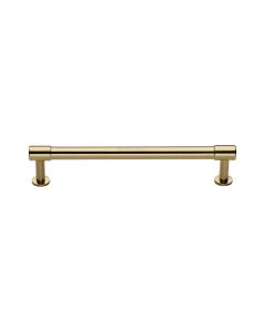 Heritage Brass Polished Brass Phoenix Cabinet Pull Handle with Rose 16mm