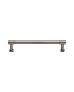 Heritage Brass Satin Nickel Phoenix Cabinet Pull Handle with Rose 16mm