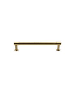 Heritage Brass Polished Brass Phoenix Cabinet Pull Handle with Rose 16mm