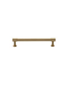 Heritage Brass Satin Brass Phoenix Cabinet Pull Handle with Rose 16mm