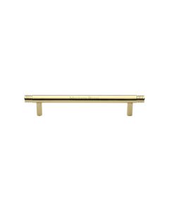Heritage Brass Polished Brass Contour Cabinet Pull Handle 128mm