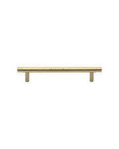Heritage Brass Satin Brass Contour Cabinet Pull Handle 128mm