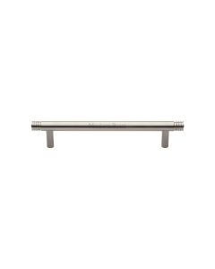 Heritage Brass Satin Nickel Contour Cabinet Pull Handle 128mm