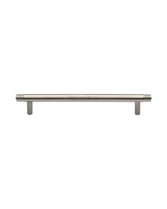 Heritage Brass Satin Nickel Contour Cabinet Pull Handle 160mm