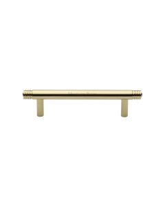 Heritage Brass Polished Brass Contour Cabinet Pull Handle 96mm