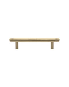 Heritage Brass Satin Brass Contour Cabinet Pull Handle 96mm